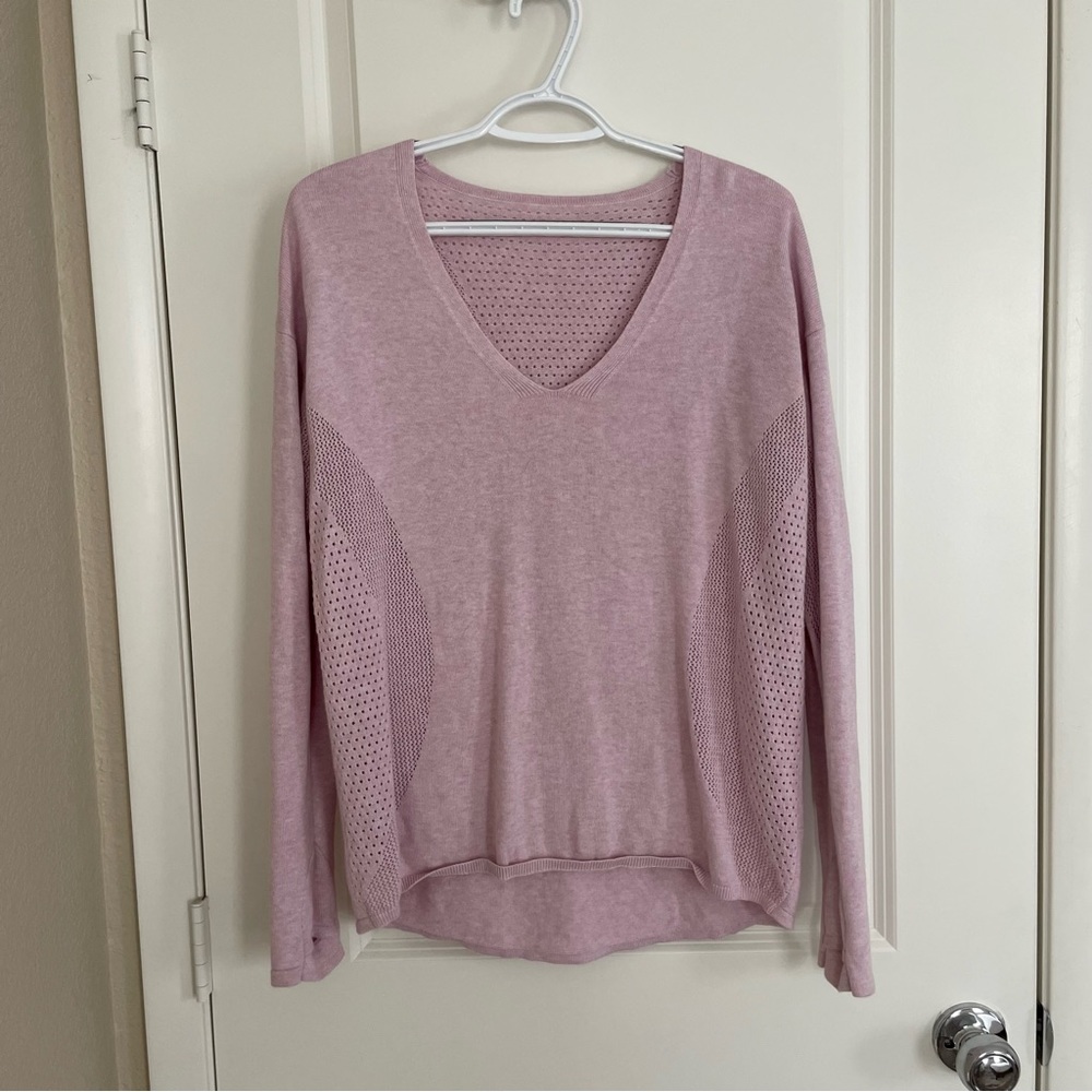 Lululemon Pink Sweater